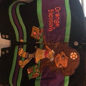 Youth 4T strawberry shortcake letterman jacket.